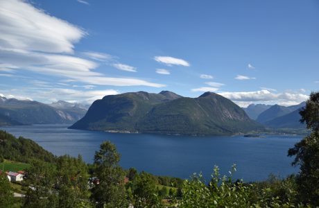 Fjord view from Tjellekleiva